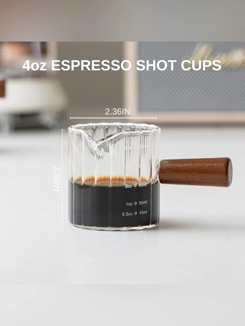 N/A espresso measure ml